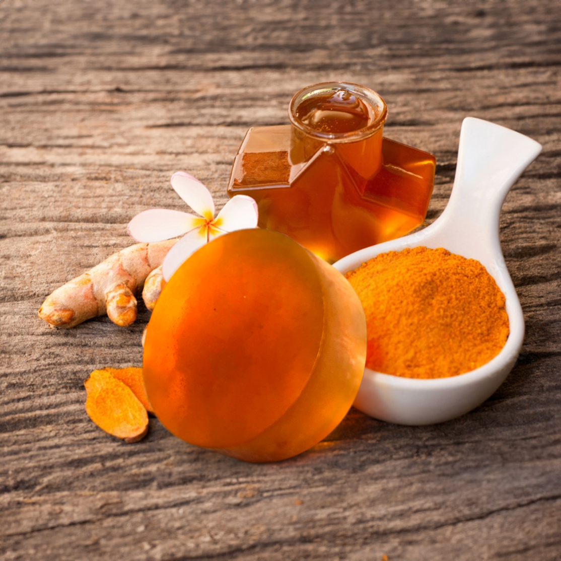 Honey and Turmeric Soap